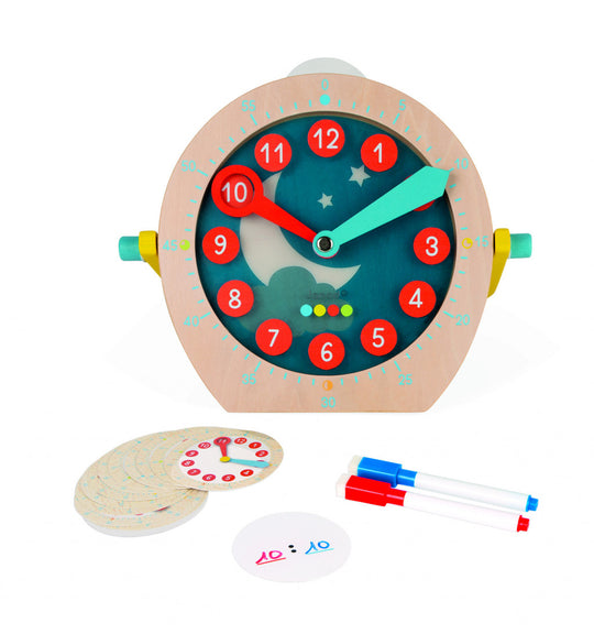 Janod Learn To Tell The Time Clock