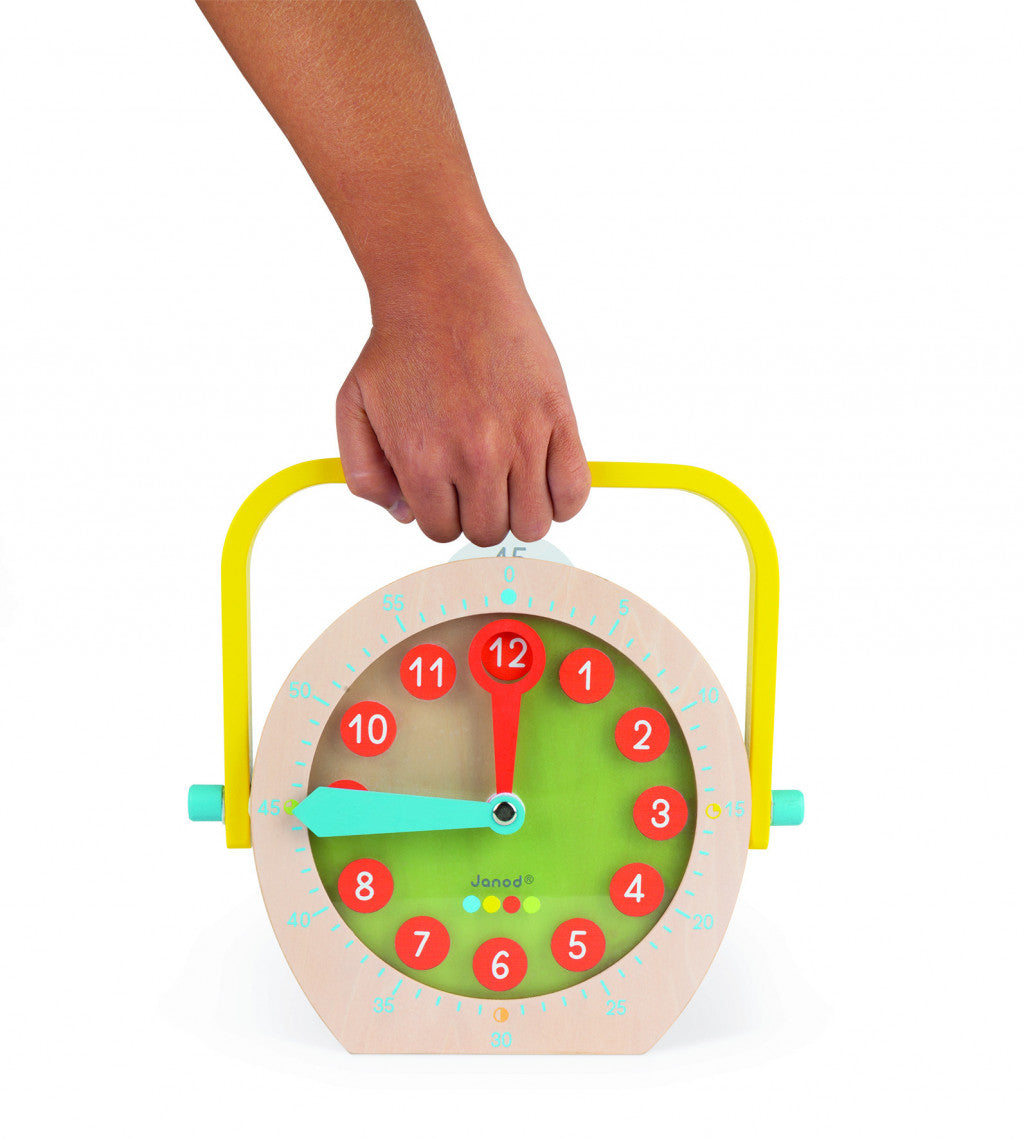 Janod Learn To Tell The Time Clock