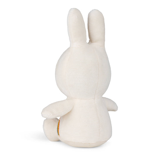 Miffy | White Corduroy - Rainbow 18cm