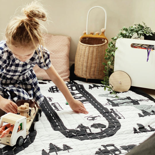 Reversible Play Mat | Little Town