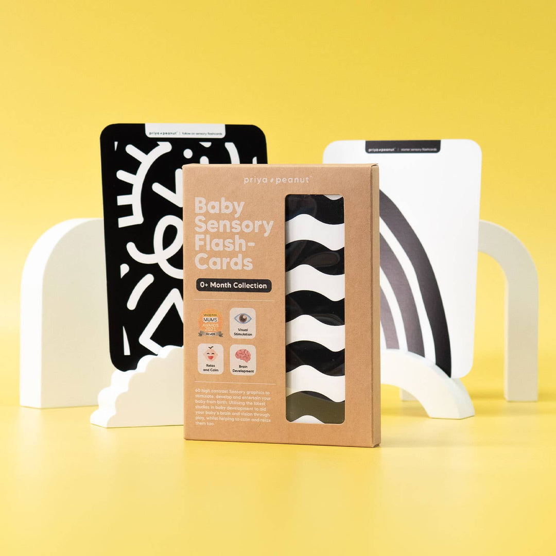Baby Sensory Flash Cards | Black & White