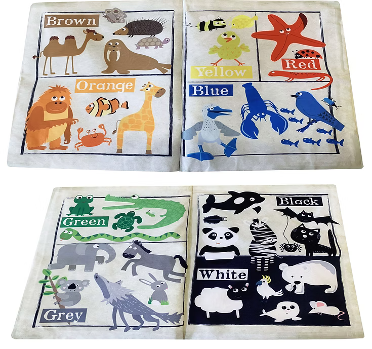 Baby Crinkly Comic | Colourful Creatures