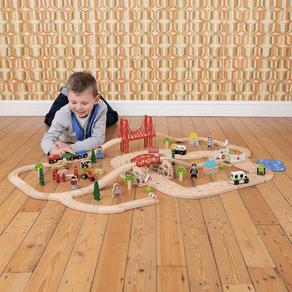 Road & Rail Train Set
