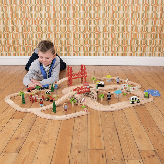 Road & Rail Train Set