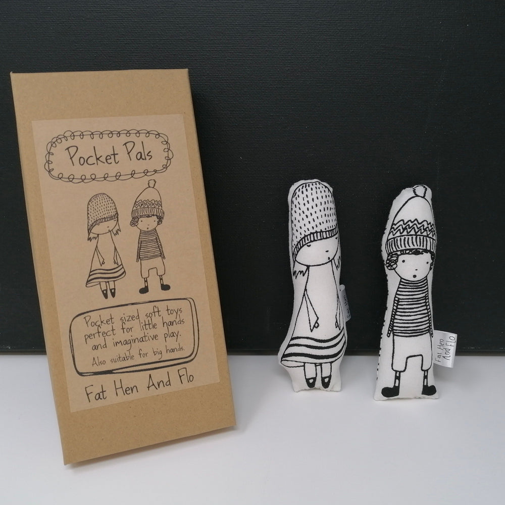 Screen Printed Cushion Doll | Pocket Friends