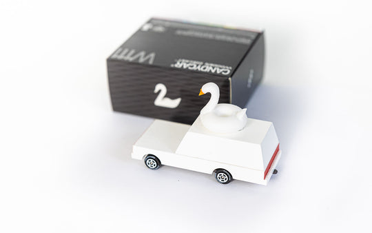 Candylab | Candycar - White Swan Wagon