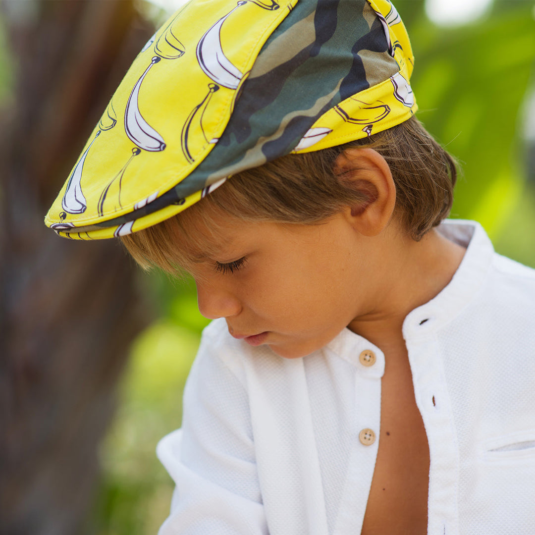 Flat Cap 'The Explorer' | Banana Split
