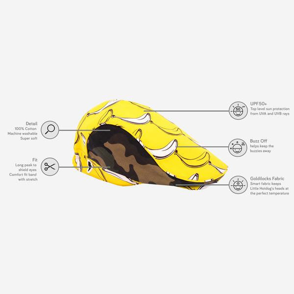 Flat Cap 'The Explorer' | Banana Split