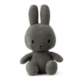 Miffy | Grey Corduroy - Large 33cms