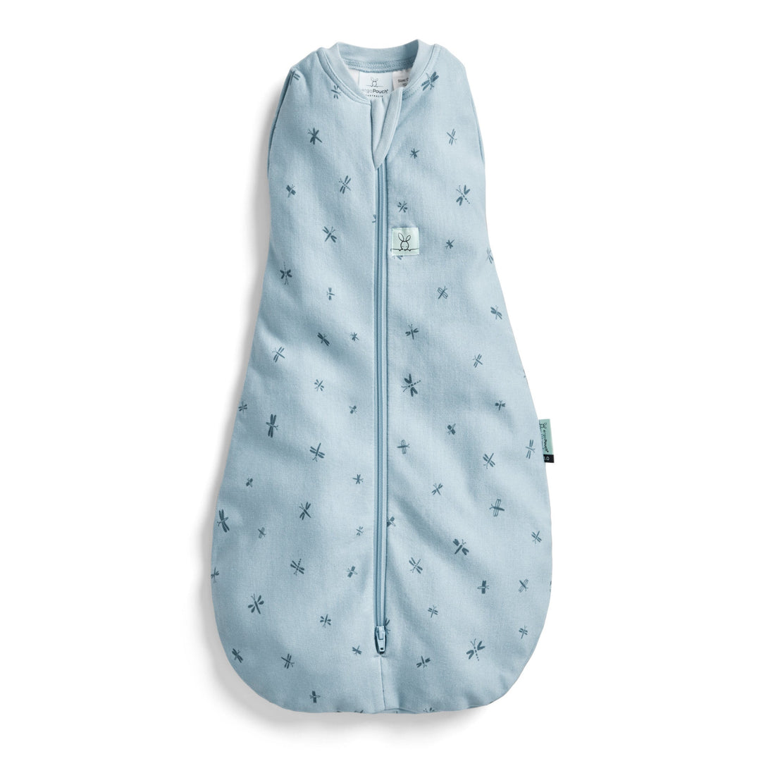 ErgoPouch - Organic Cocoon Swaddle Sleeping Bag (Summer 1.0 TOG) - Dragonfly