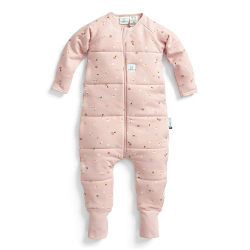 ErgoPouch Organic Long Sleeved Sleep Onesie Winter 3.5 TOG Daisi Moo Like a Monkey