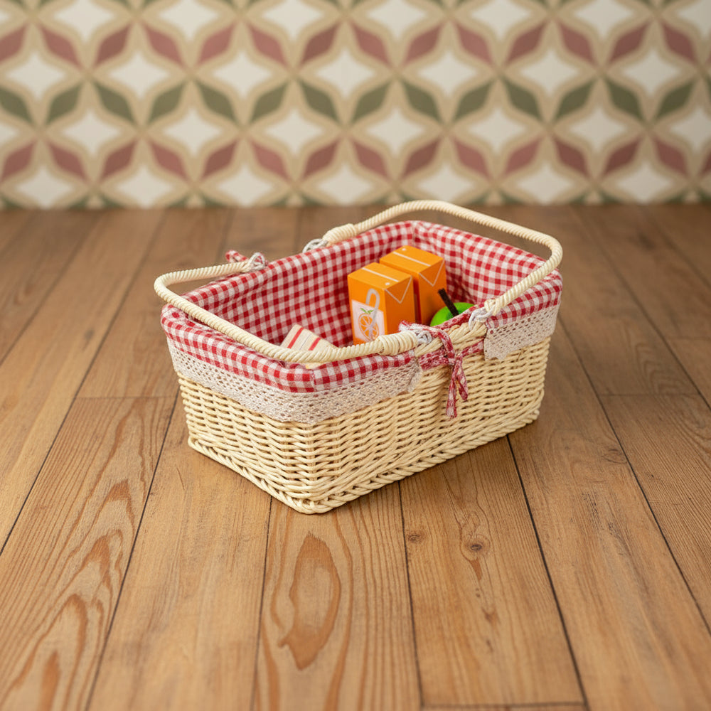 Pretend Play Picnic Basket