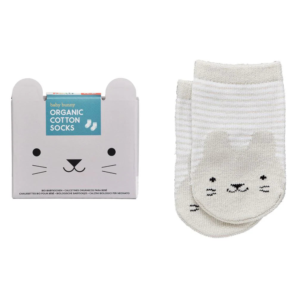Organic Baby Socks - Bunny