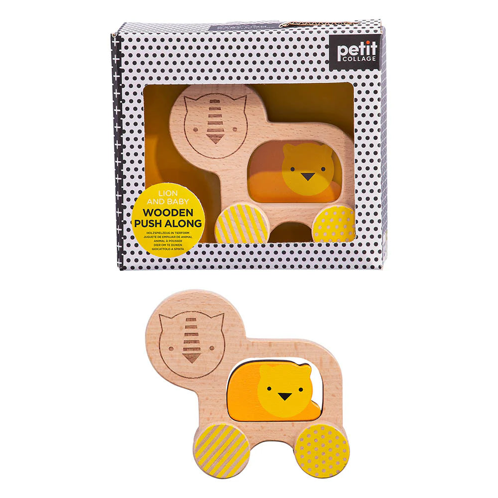 Push Along Lion & Baby