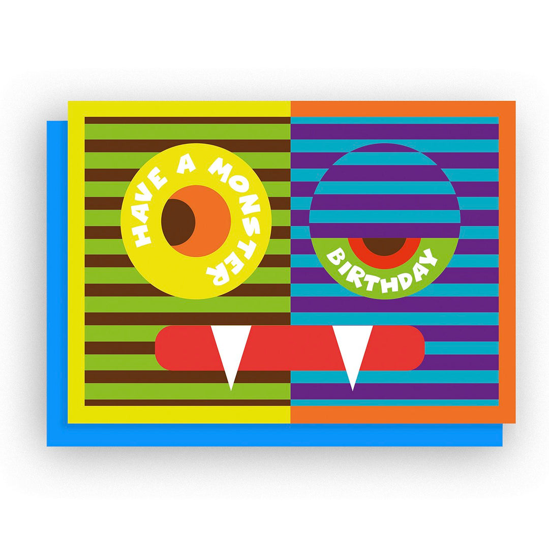 Greetings Card | The Design Dealership - Monster Birthday