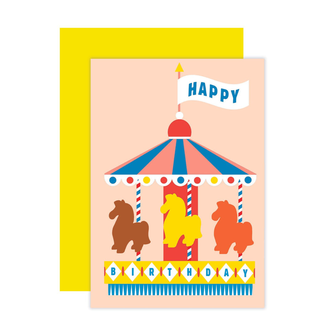 Greetings Card | The Design Dealership - Birthday Carousel