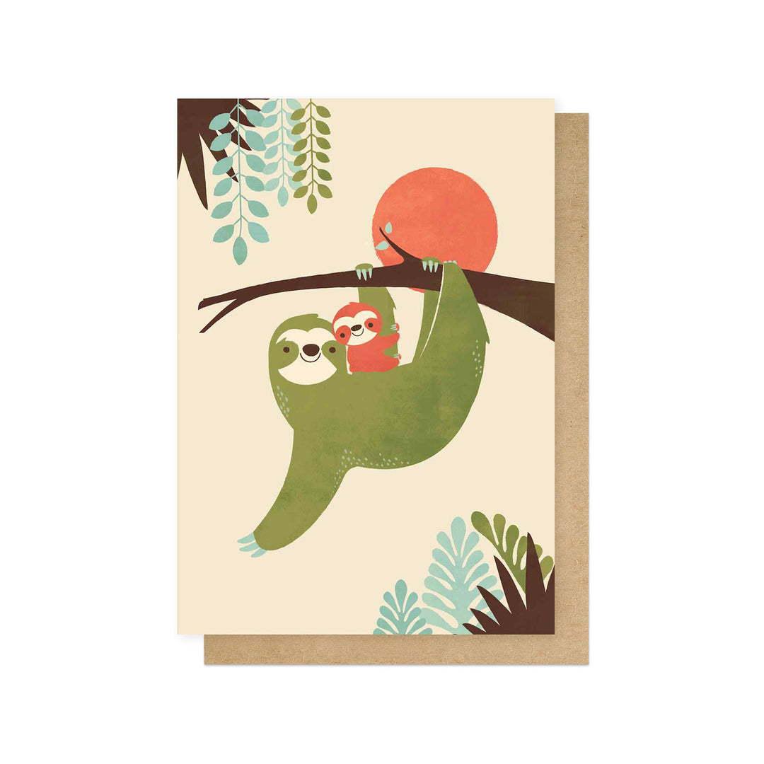 Greetings Card | Mama Sloth