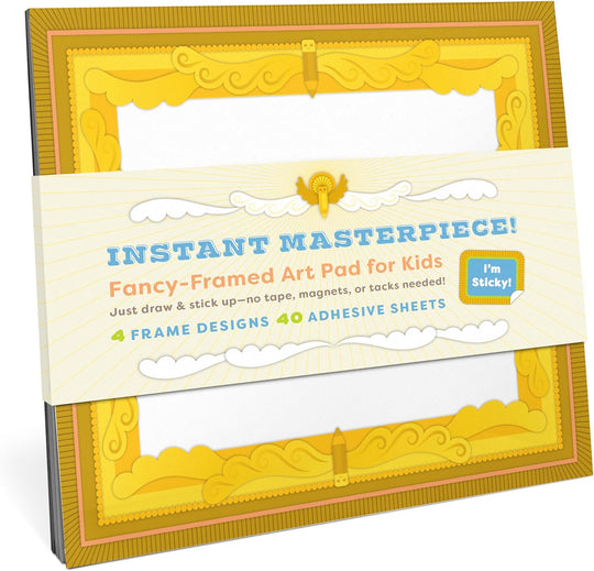 Instant Masterpiece: Framed Adhesive Drawing Pad