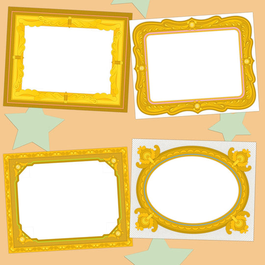Instant Masterpiece: Framed Adhesive Drawing Pad
