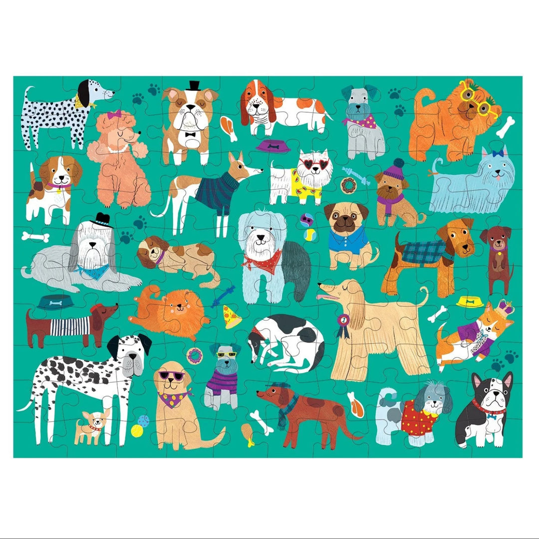 100 Piece Double Sided Puzzle | Cats & Dogs