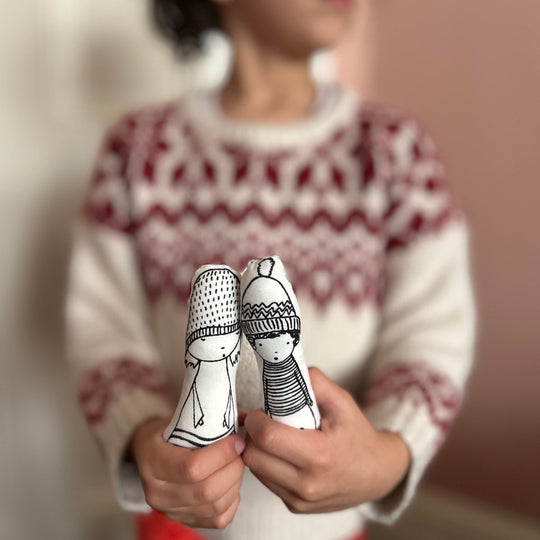 Screen Printed Cushion Doll | Pocket Friends