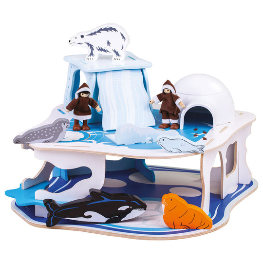 Polar Glacier Toy Play Set