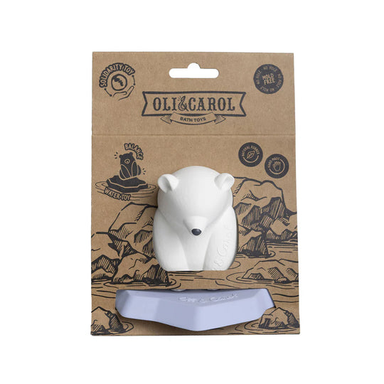 Oli & Carol | Bath Toy - Polar Bear