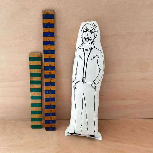 Professor Brian Cox Screen Printed Cushion Doll