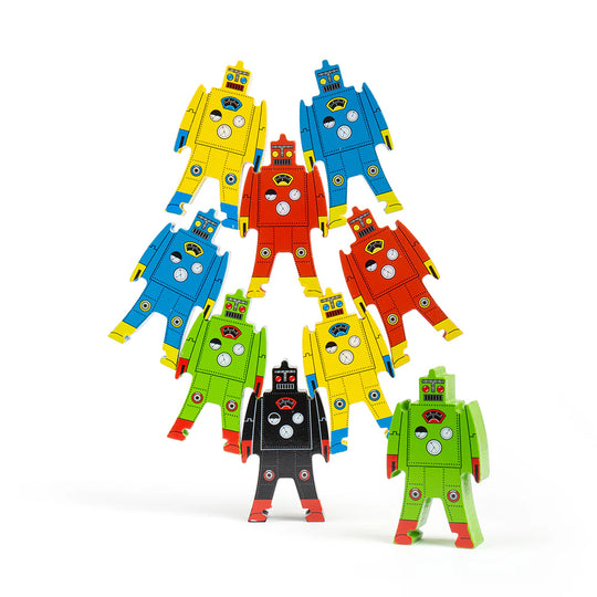 Wooden Stacking Robots