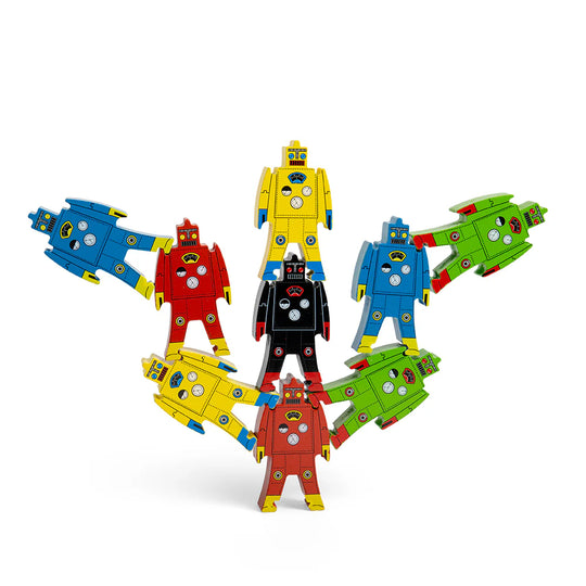 Wooden Stacking Robots