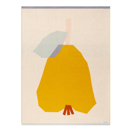 Sophie Home Baby Blanket | Pear