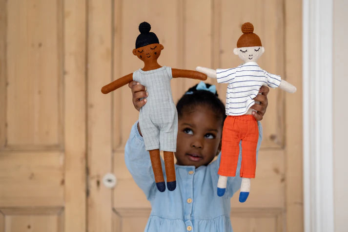 Sophie Home Knitted Buddy Doll | Aqua