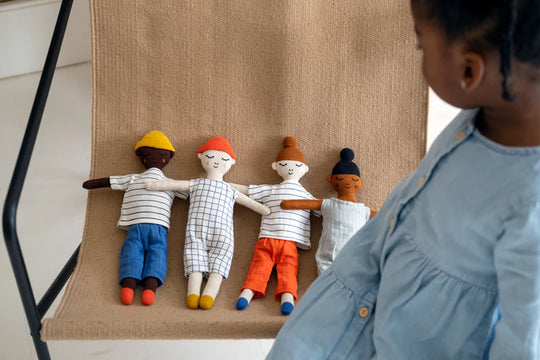 Sophie Home Knitted Buddy Doll | Aqua