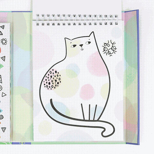 Mindful Doodling - Peaceful Patterns