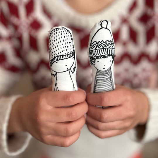 Screen Printed Cushion Doll | Pocket Friends