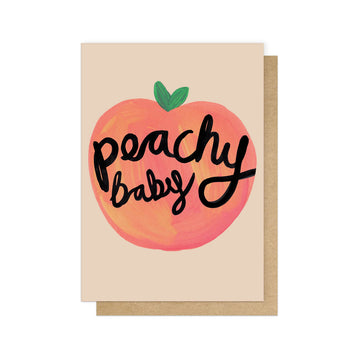 Greetings Card | Peachy Baby