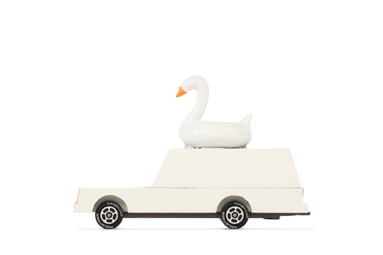 Candylab | Candycar - White Swan Wagon