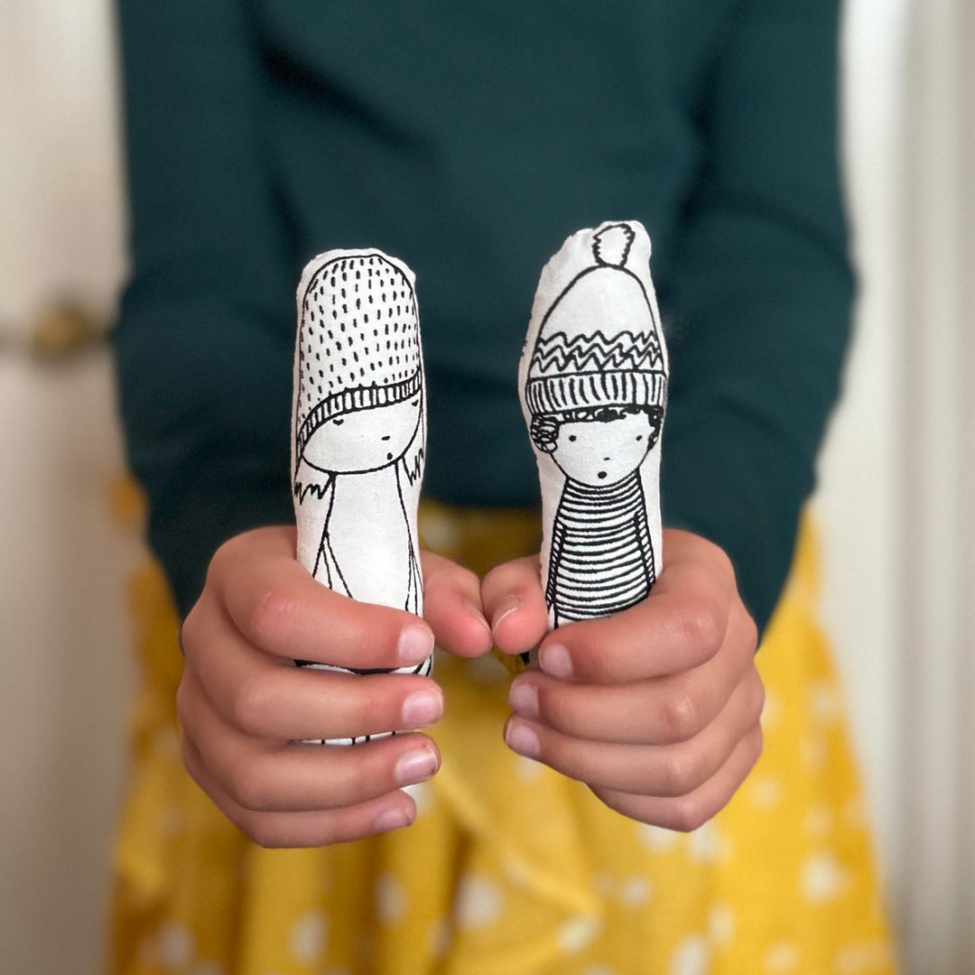 Screen Printed Cushion Doll | Pocket Friends