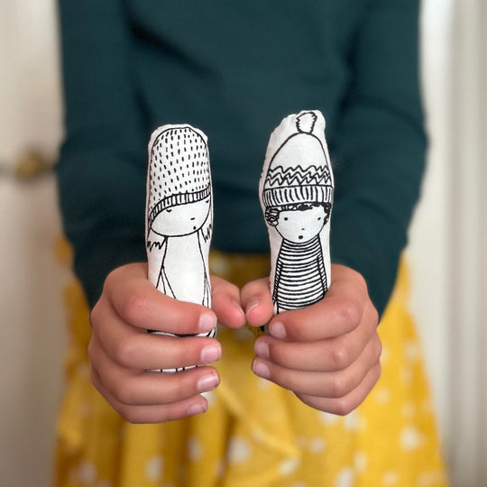 Screen Printed Cushion Doll | Pocket Friends