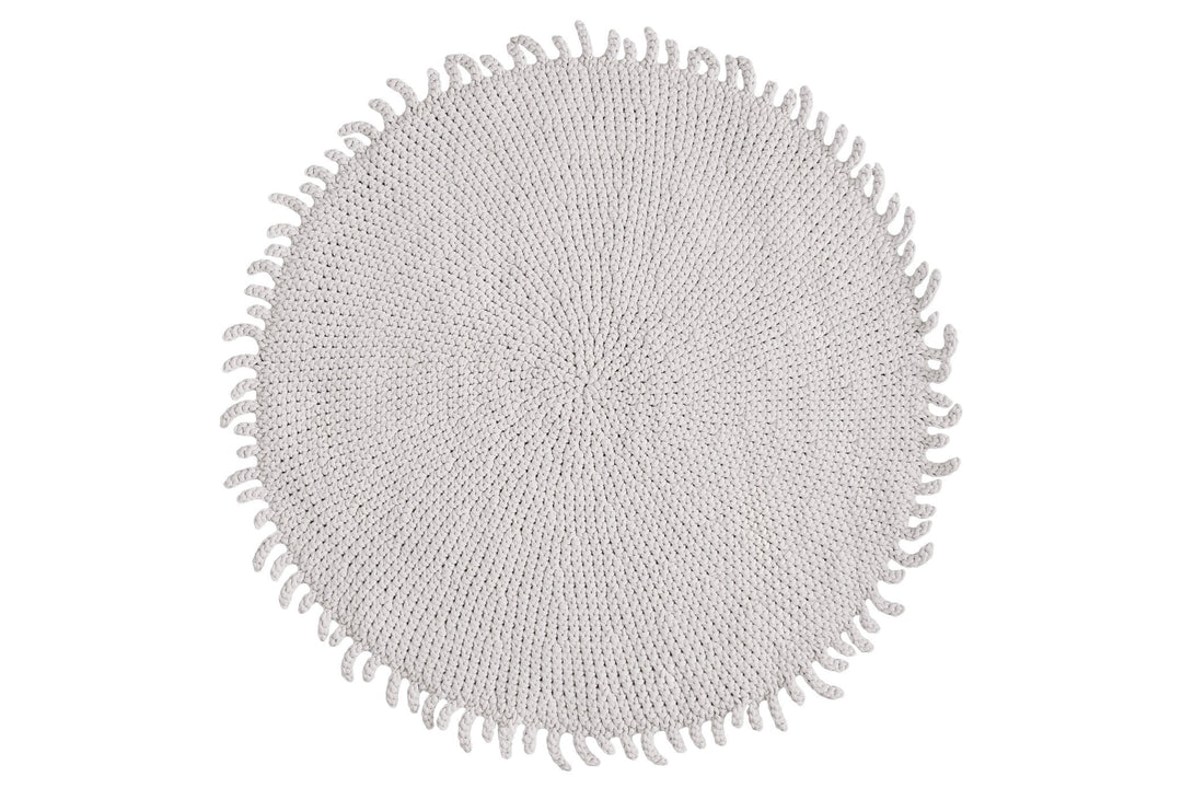 Crochet Sun Rug | Oatmeal