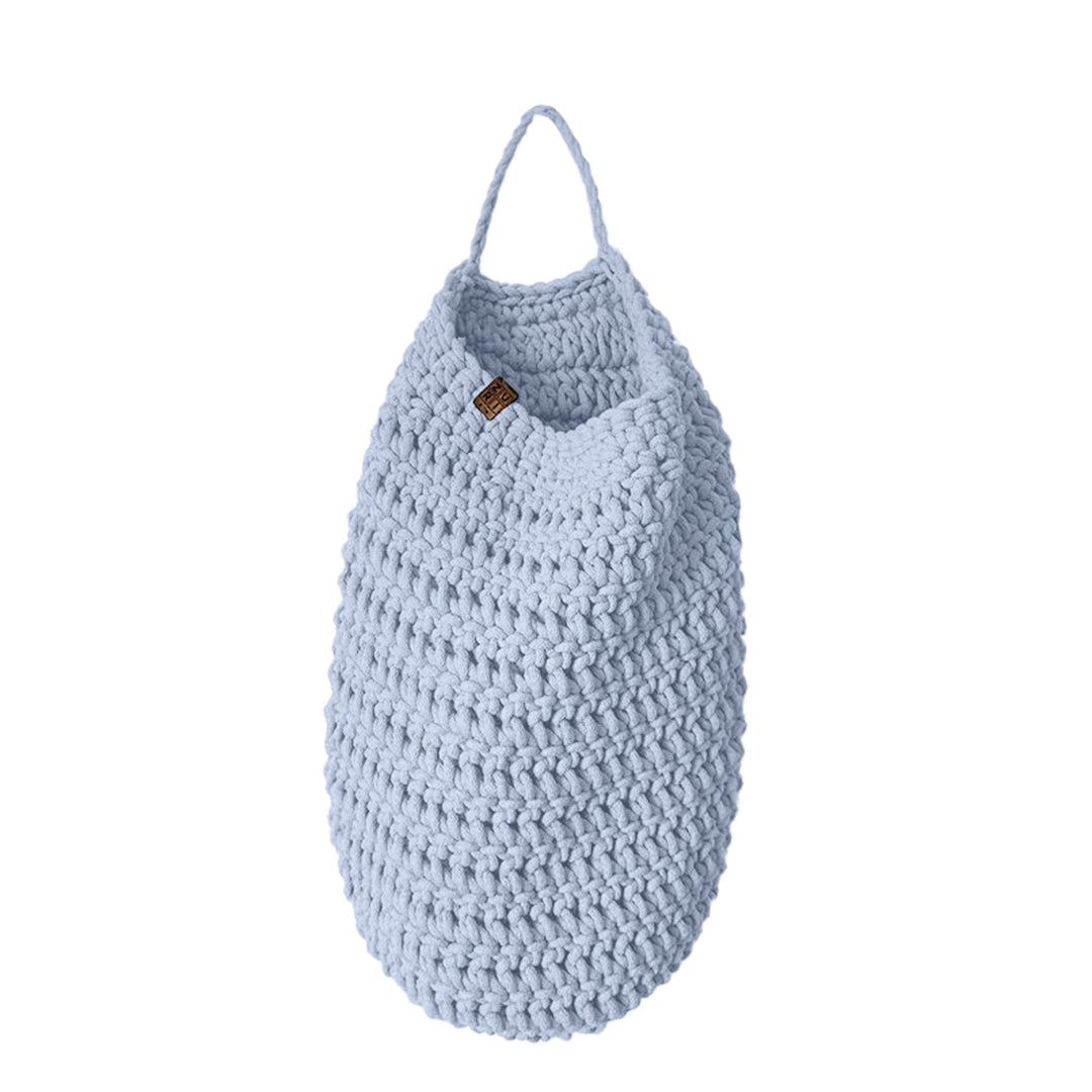 Crochet Hanging Bag | Baby Blue