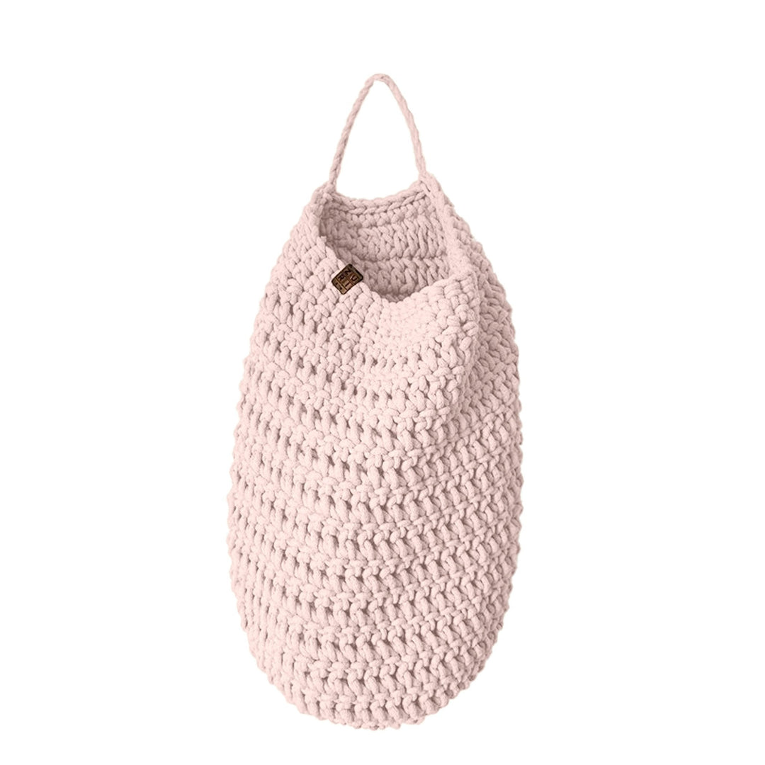 Crochet Hanging Bag | Pale Pink