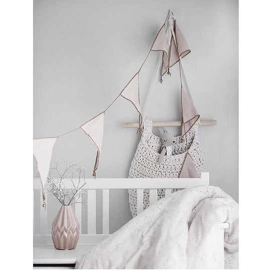 Crochet Hanging Basket | Ivory
