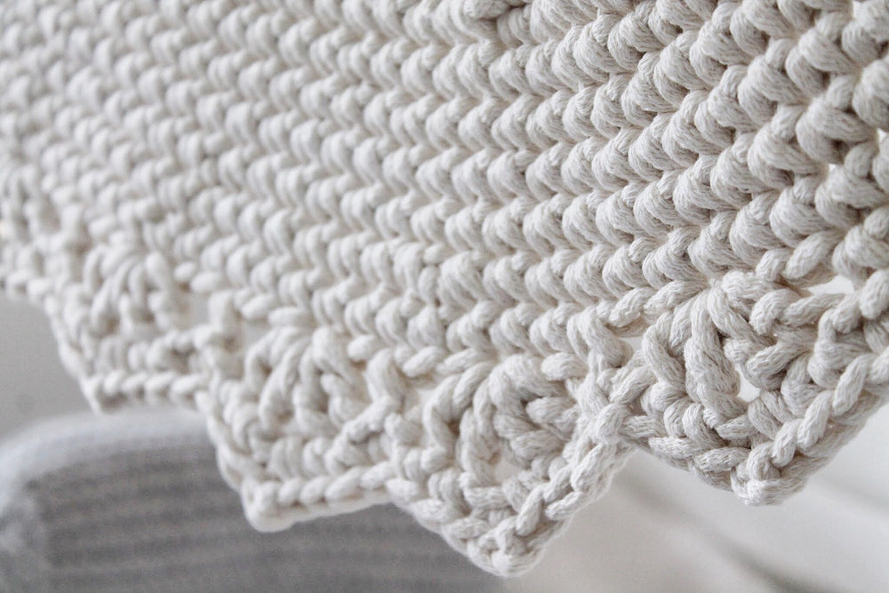 Crochet Mandala Rug | Ivory