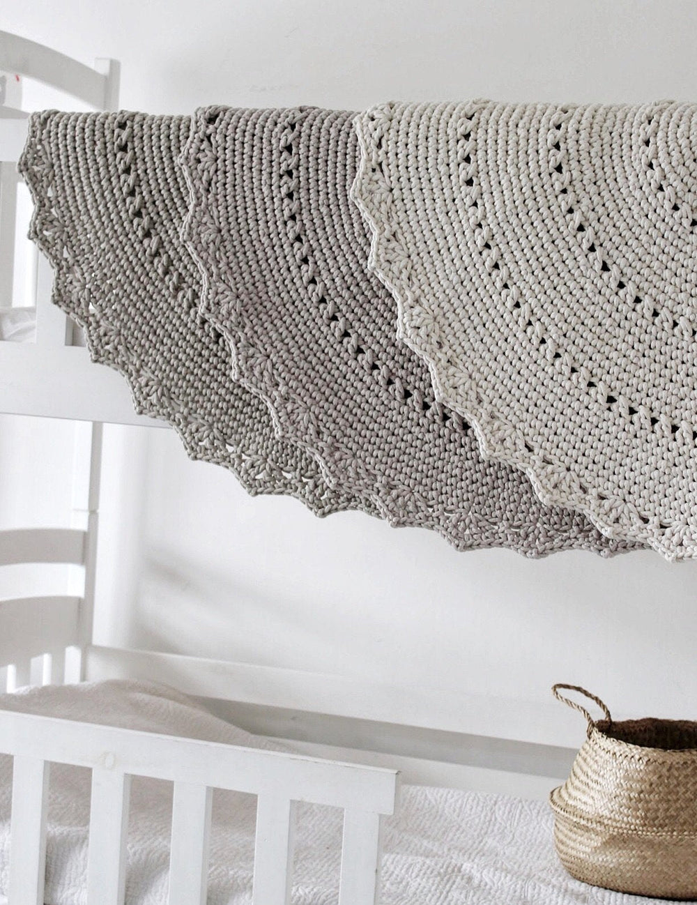 Crochet Mandala Rug | Oatmeal