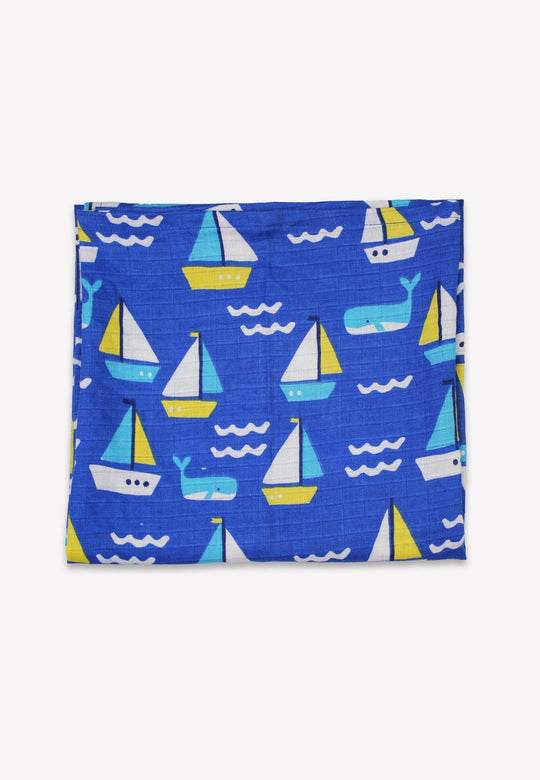 Organic St Ives Print 2 Pack Muslins