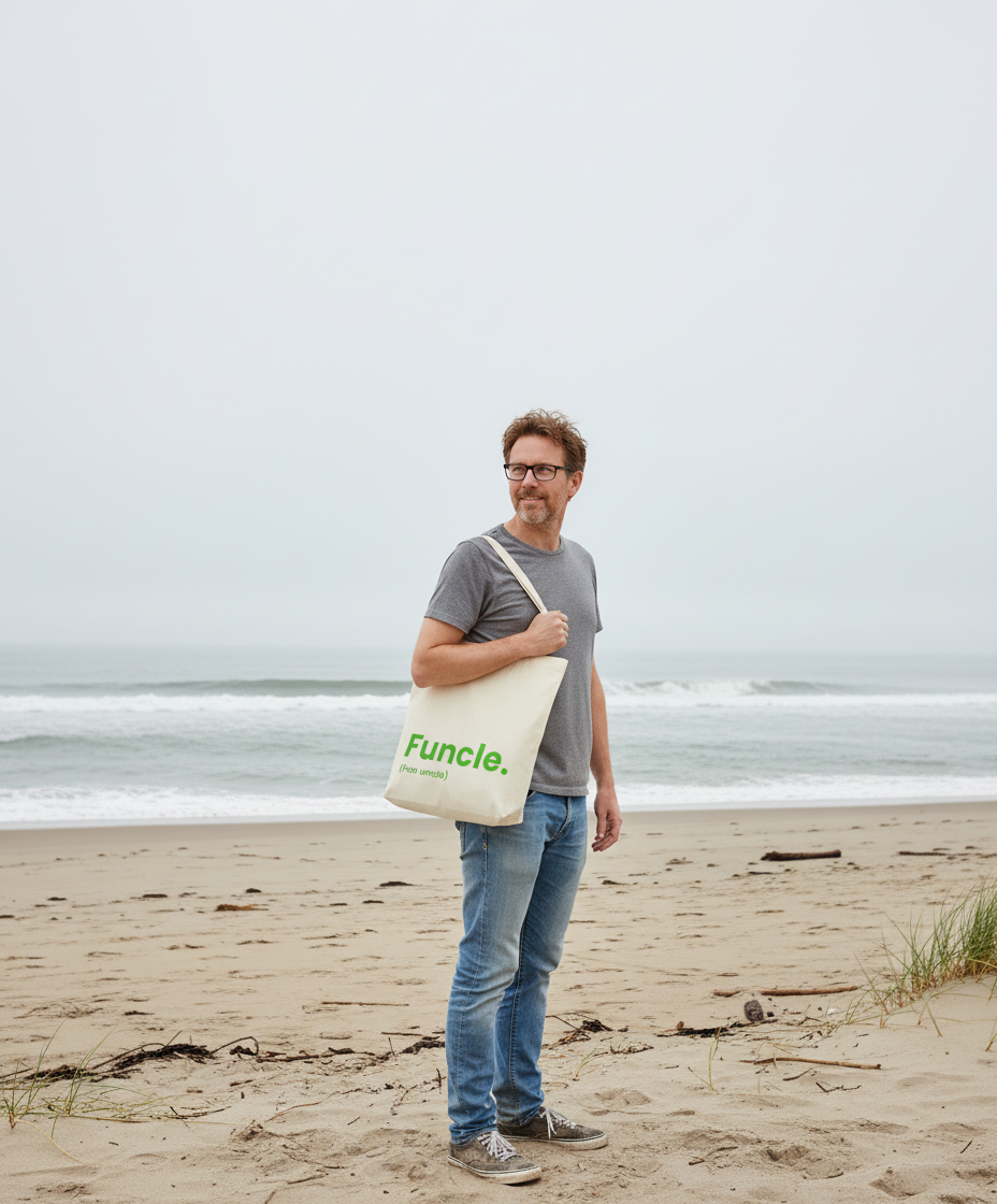 Organic Super Strong Tote - Funcle (Fun Uncle)