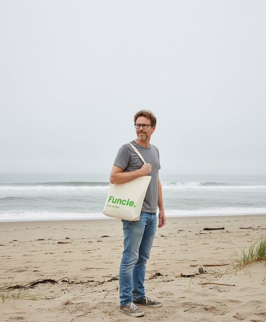 Organic Super Strong Tote - Funcle (Fun Uncle)