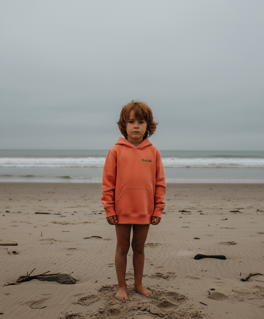 Organic Kids' Hoodie - Rebel