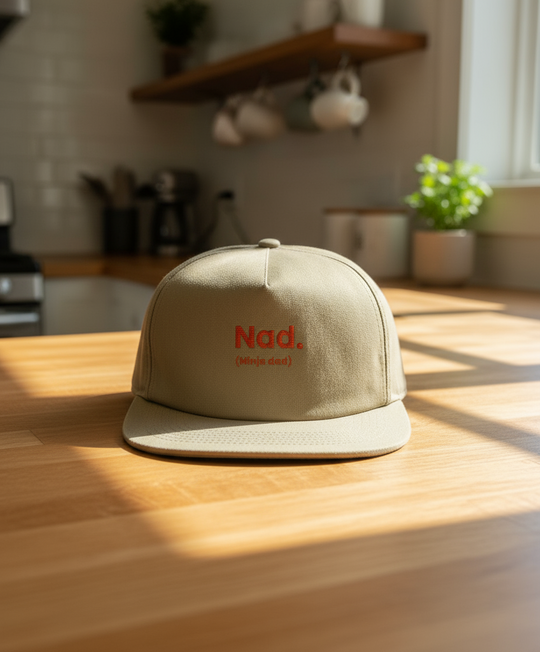 Organic Cotton Cap - Nad (Ninja Dad)